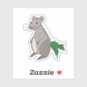 Sticker Rat de mousse (Feuille)