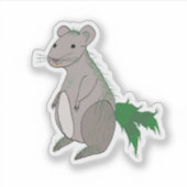Sticker Rat de mousse (Devant)