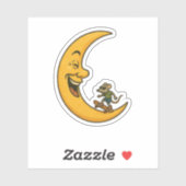 Sticker Rat drôle (Feuille)
