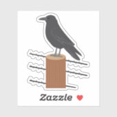 Sticker Raven (Feuille)
