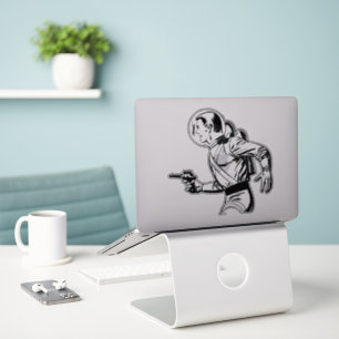 Sticker Ray, homme de pistolet