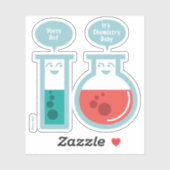 Sticker Réaction chimique (Feuille)