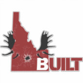 Sticker Recharge de la plaque de vinyle d'orignal (Devant)