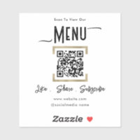 Rechercher dans le menu QR Code Business