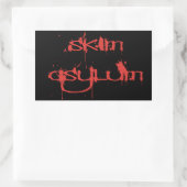 Sticker (rechthoek) (Tas)