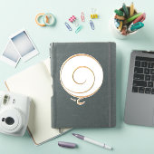 Sticker Reconnaissance en or  (Couverture iPad)
