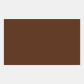 Sticker Rectangle Brown (Devant)
