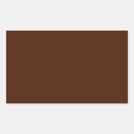 Sticker Rectangle Brown (Devant)