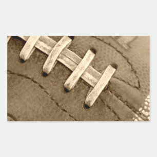 Sticker Rectangle Laces De Football