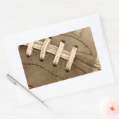 Sticker Rectangle Laces De Football (Enveloppe)