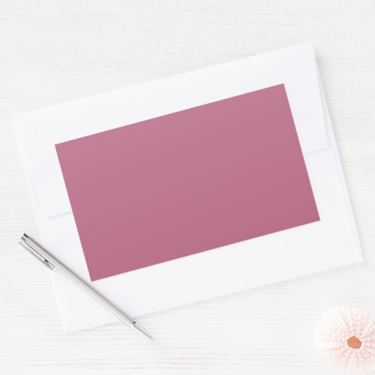 Sticker Rectangle mauve (Enveloppe)