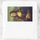 Sticker Rectangle Mona Lisa (Sac)