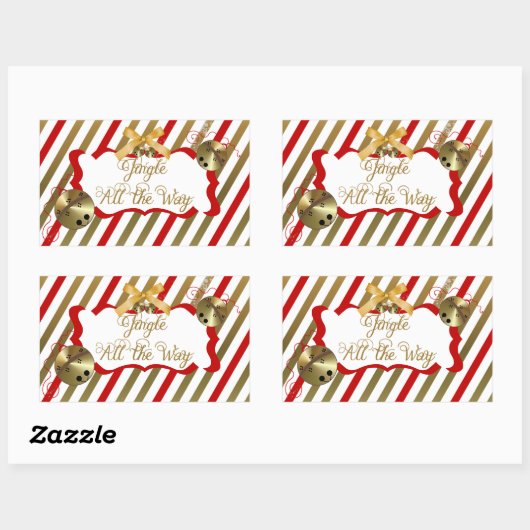 Sticker Rectangle tout-chemin (Feuille)