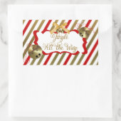 Sticker Rectangle tout-chemin (Sac)