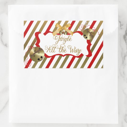 Sticker Rectangle tout-chemin (Sac)