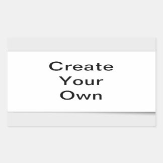 Sticker rectangulaire
