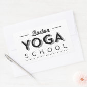 Sticker rectangulaire (Enveloppe)