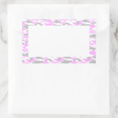 STICKER RECTANGULAIRE 迷彩(ピンク) (Sac)