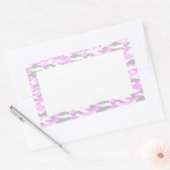 STICKER RECTANGULAIRE 迷彩(ピンク) (Enveloppe)