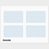 Sticker Rectangulaire 006 espace (Feuille)