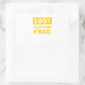 Sticker Rectangulaire 100% sans gluten (Sac)