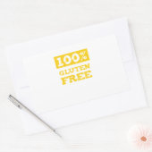 Sticker Rectangulaire 100% sans gluten (Enveloppe)