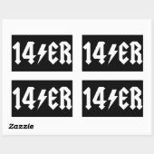 Sticker Rectangulaire 14er (Feuille)