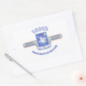 STICKER RECTANGULAIRE 160E SOAR DU RÉGIMENT D'AVIATION D'OPÉRATION SPÉCI (Enveloppe)