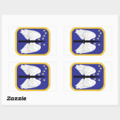 Sticker Rectangulaire 16e brigade d'aviation (Feuille)