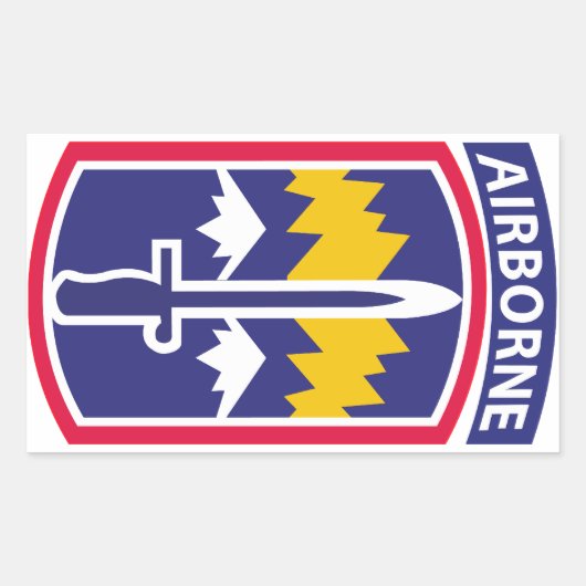 Sticker Rectangulaire 171e brigade d'infanterie - aéroportée (Devant)