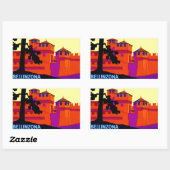 Sticker Rectangulaire 1925 Bellinzona Suisse (Feuille)