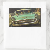 Sticker Rectangulaire 1957 Chevy Bel Air (Sac)