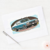 Sticker Rectangulaire 1968_Chevrolet_Chevelle_SS (Enveloppe)