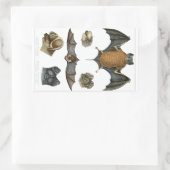 Sticker Rectangulaire 19e impression de chaume C. (Sac)