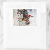 Sticker Rectangulaire 1er Royal Dragoons (Sac)