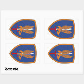 Sticker Rectangulaire 1re brigade d'aviation (Feuille)