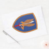 Sticker Rectangulaire 1re brigade d'aviation (Enveloppe)