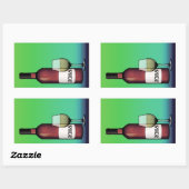 Sticker Rectangulaire 2016 Bravo ! (Feuille)
