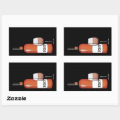 Sticker Rectangulaire 2017 Bravo ! (Feuille)