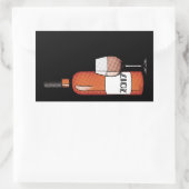 Sticker Rectangulaire 2017 Bravo ! (Sac)