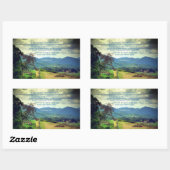 Sticker Rectangulaire 2 Chronicles 7:14 (Feuille)