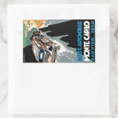 Sticker Rectangulaire 2e Grand Prix Automobile de Monte Carlo (Sac)