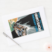Sticker Rectangulaire 2e Grand Prix Automobile de Monte Carlo (Enveloppe)