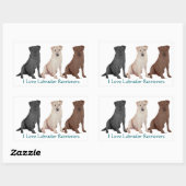 Sticker Rectangulaire 3Labs (Feuille)