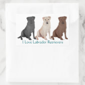 Sticker Rectangulaire 3Labs (Sac)