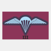 Sticker Rectangulaire 3RAR - Sticlers (Devant)