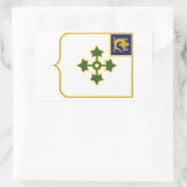 Sticker Rectangulaire 47e régiment d'infanterie (Sac)