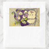 Sticker Rectangulaire 4882 Noël des Snowmen (Sac)