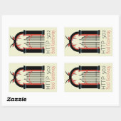 Sticker Rectangulaire 502 Passerelle incorrecte (Feuille)