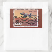 Sticker Rectangulaire 50e anniversaire de la réunification de Jérusalem (Sac)